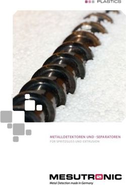 PLASTICS - METALLDETEKTOREN UND -SEPARATOREN F&Uuml;R SPRITZGUSS UND EXTRUSION - Mesutronic