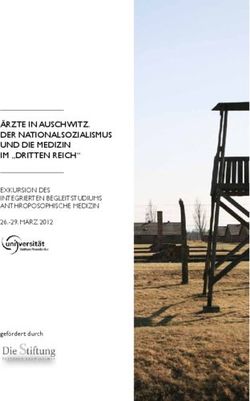 ÄRZTE IN AUSCHWITZ. DER NATIONALSOZIALISMUS UND DIE MEDIZIN IM "DRITTEN REICH" - EXKURSION DES INTEGRIERTEN BEGLEITSTUDIUMS ANTHROPOSOPHISCHE ...