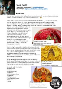 Xenia kocht Fragen, Ideen, Anregungen? - Weitere Rezepte