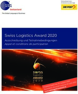 Swiss Logistics Award 2020 - Ausschreibung und Teilnahmebedingungen Appel et conditions de participation