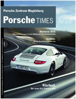 Klartext. Der neue 911 Carrera GTS - Porsche Zentrum Magdeburg