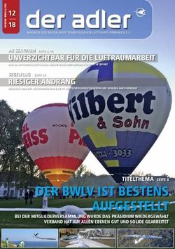 DER BWLV IST BESTENS AUFGESTELLT