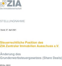 Steuerrechtliche Position des ZIA Zentraler Immobilien Ausschuss e.V. &Auml;nderung des Grunderwerbsteuergesetzes (Share Deals) - STELLUNGNAHME