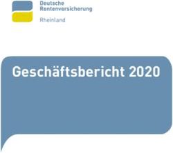 Geschäftsbericht 2020 - Deutsche Rentenversicherung