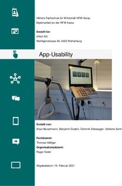 App-Usability - trifact AG