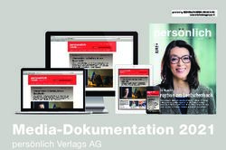 Media-Dokumentation 2021 - pers&ouml;nlich Verlags AG - Persoenlich.com