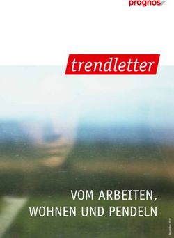 VOM ARBEITEN, WOHNEN UND PENDELN - Prognos AG