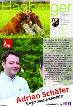 HASBERGER21. JAHRGANG - GEMEINDE HASBERGEN