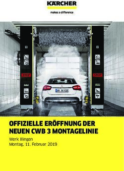 OFFIZIELLE ERÖFFNUNG DER NEUEN CWB 3 MONTAGELINIE - Werk Illingen Montag, 11. Februar 2019