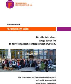 FACHFORUM 2018 F&uuml;r alle. Mit allen. Wege ebnen im Hilfesystem geschlechtsspezifische Gewalt - BIG eV