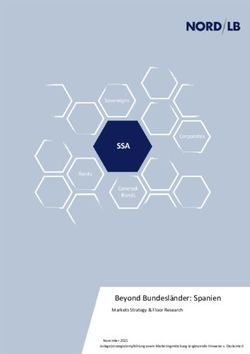 Beyond Bundesl&auml;nder: Spanien - Markets Strategy & Floor Research - Die NORD/LB