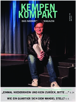 DAS NIEDERRHEIN-MAGAZIN - kempen kompakt-aktuelle ausgabe ...