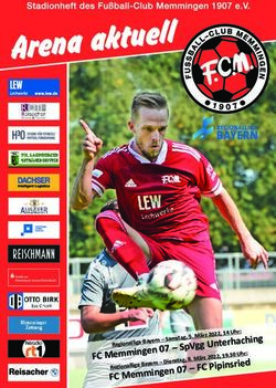FC MEMMINGEN 07 - SPVGG UNTERHACHING FC MEMMINGEN 07 - FC PIPINSRIED