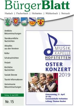 B&Uuml;RGERBLATT - STADT HASLACH