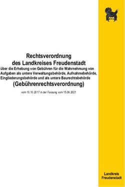 Rechtsverordnung des Landkreises Freudenstadt - Landkreis Freudenstadt