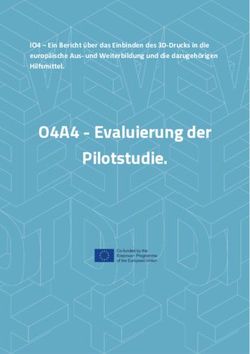 O4A4 - Evaluierung der Pilotstudie - IO4 - Ein Bericht &uuml;ber das Einbinden des 3D-Drucks in die europ&auml;ische Aus- und Weiterbildung und die ...