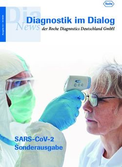 DIAGNOSTIK IM DIALOG DER ROCHE DIAGNOSTICS DEUTSCHLAND GMBH - SARS-COV-2 SONDERAUSGABE