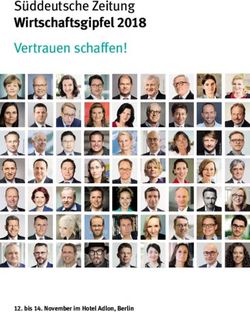 Süddeutsche Zeitung Wirtschaftsgipfel 2018 Vertrauen schaffen! - bis 14. November im Hotel Adlon, Berlin - SZ Wirtschaftsgipfel