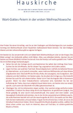 Wort-Gottes-Feiern in der ersten Weihnachtswoche - Katholische Kirche Kärnten