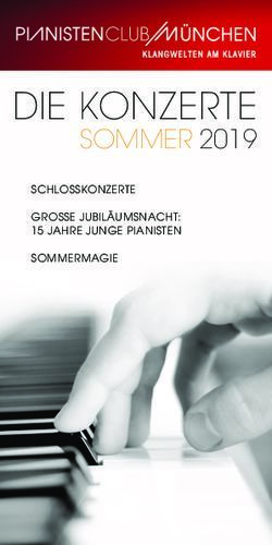 DIE KONZERTE SOMMER 2019 - SCHLOSSKONZERTE GROSSE JUBIL&Auml;UMSNACHT: 15 JAHRE JUNGE PIANISTEN - Pianistenclub