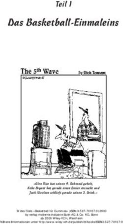 Das Basketball-Einmaleins