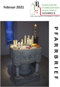 Februar 2021 - Kath. Pfarrgemeinde Heilig Kreuz