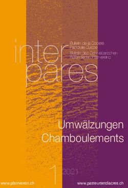 Pares Umw&auml;lzungen Chamboulements - Bulletin de la Soci&eacute;t&eacute; Pastorale Suisse Bulletin des Schweizerischen Reformierten Pfarrvereins