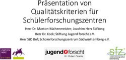 Pr&auml;sentation von Qualit&auml;tskriterien f&uuml;r Sch&uuml;lerforschungszentren - Herr Dr. Maxton-K&uuml;chenmeister; Joachim Herz Stiftung Herr Dr. Kock; Stiftung ...
