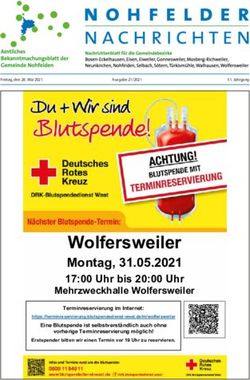 Wolfersweiler Montag, 31.05.2021 17:00 Uhr bis 20:00 Uhr - Gemeinde Nohfelden