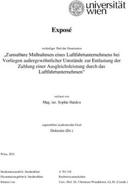 Exposé - SSC Rechtswissenschaften