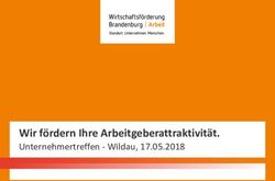 Wir f&ouml;rdern Ihre Arbeitgeberattraktivit&auml;t - Unternehmertreffen - Wildau, 17.05.2018