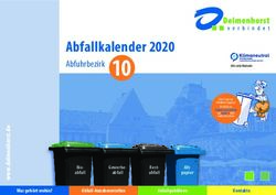 10 Abfallkalender 2020 - Abfuhrbezirk - Stadt Delmenhorst