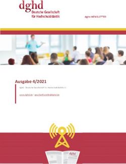 Ausgabe 4/2021 - Deutsche Gesellschaft f&uuml;r Hochschuldidaktik