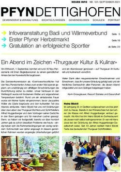 Infoveranstaltung Badi und W&auml;rmeverbund Erster Pfyner Herbstmarkt Gratulation an erfolgreiche Sportler - Gemeinde Pfyn