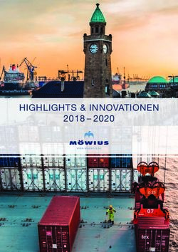 HIGHLIGHTS & INNOVATIONEN 2018 - 2020 - M&Ouml;WIUS GmbH