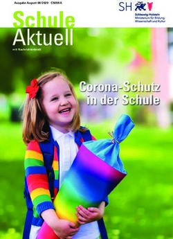 Schule Aktuell Corona-Schutz in der Schule - Schleswig-Holstein
